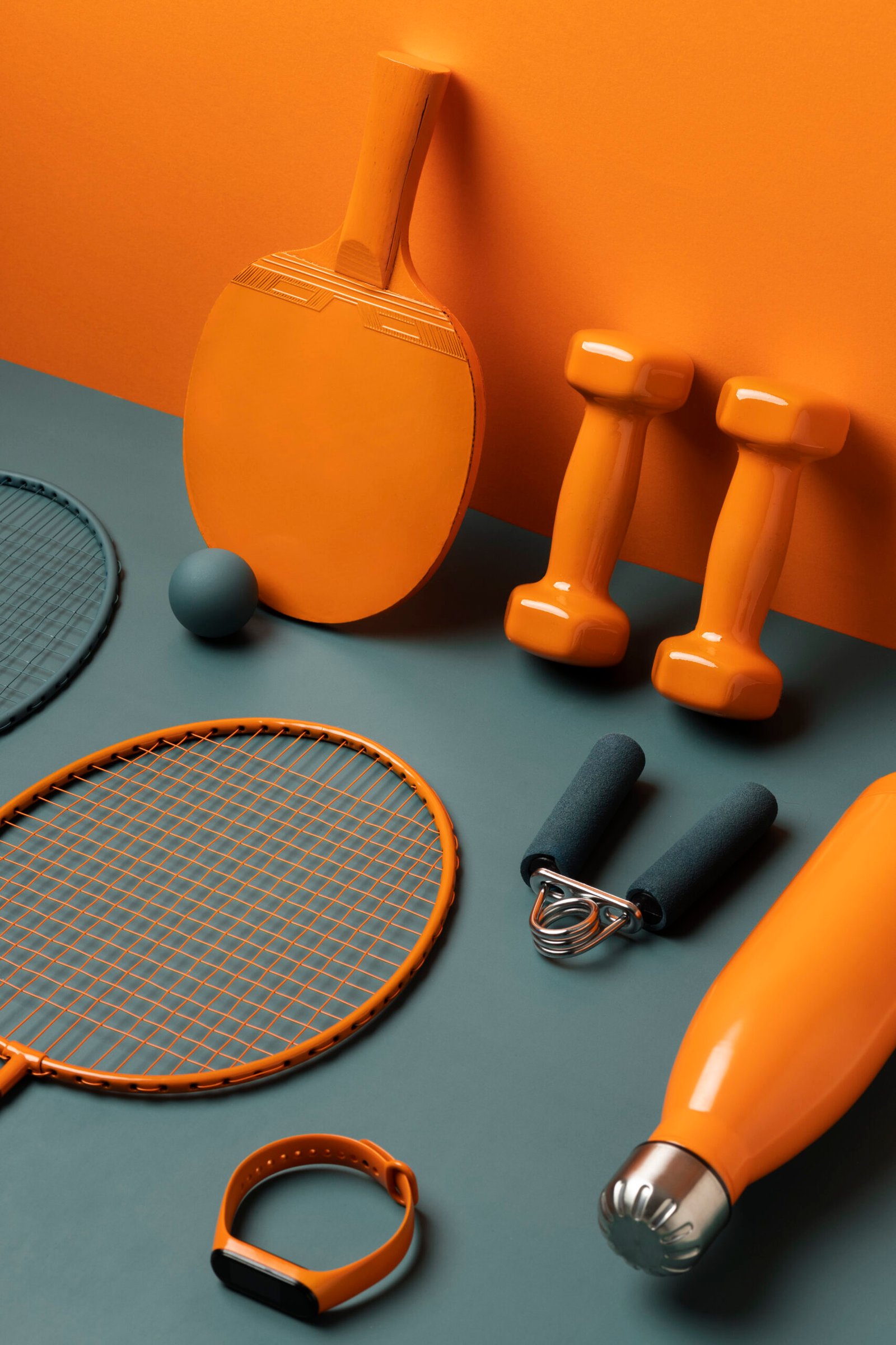 still-life-perfectly-ordered-fitness-gym-accessories